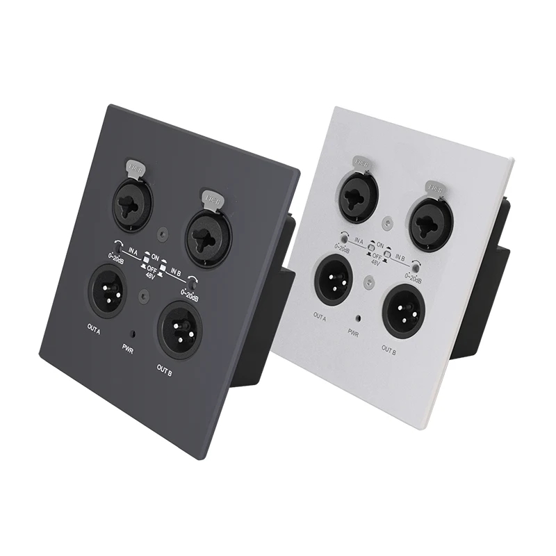 What are the Specific Applications of Dante 2 CH wall Panel Network Audio Interface?