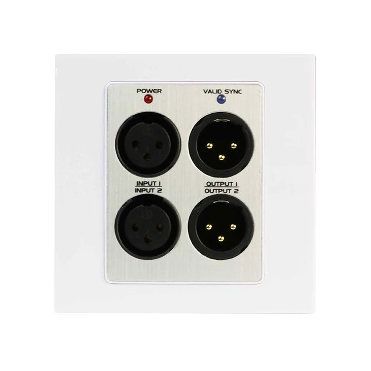 Dante Interface With Mic Line 2 Inputs x 2 Outputs